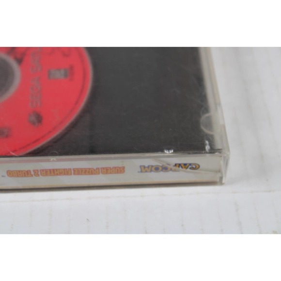 Super Puzzle Fighter II Turbo (Sega Saturn) Long-Box, No manual - Picture 8 of 8